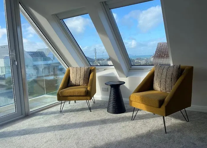 Modern Holiday Home With Sea View & Bbq Hut- Close To Beach